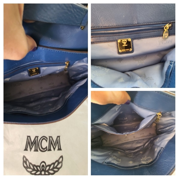 *SOLD* MCM Leather Crossbody Shoulderbag VGC W/ Dustbag - Picture 11 of 12